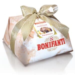 Panettone glassato pera e pesca Bonifanti 1kg