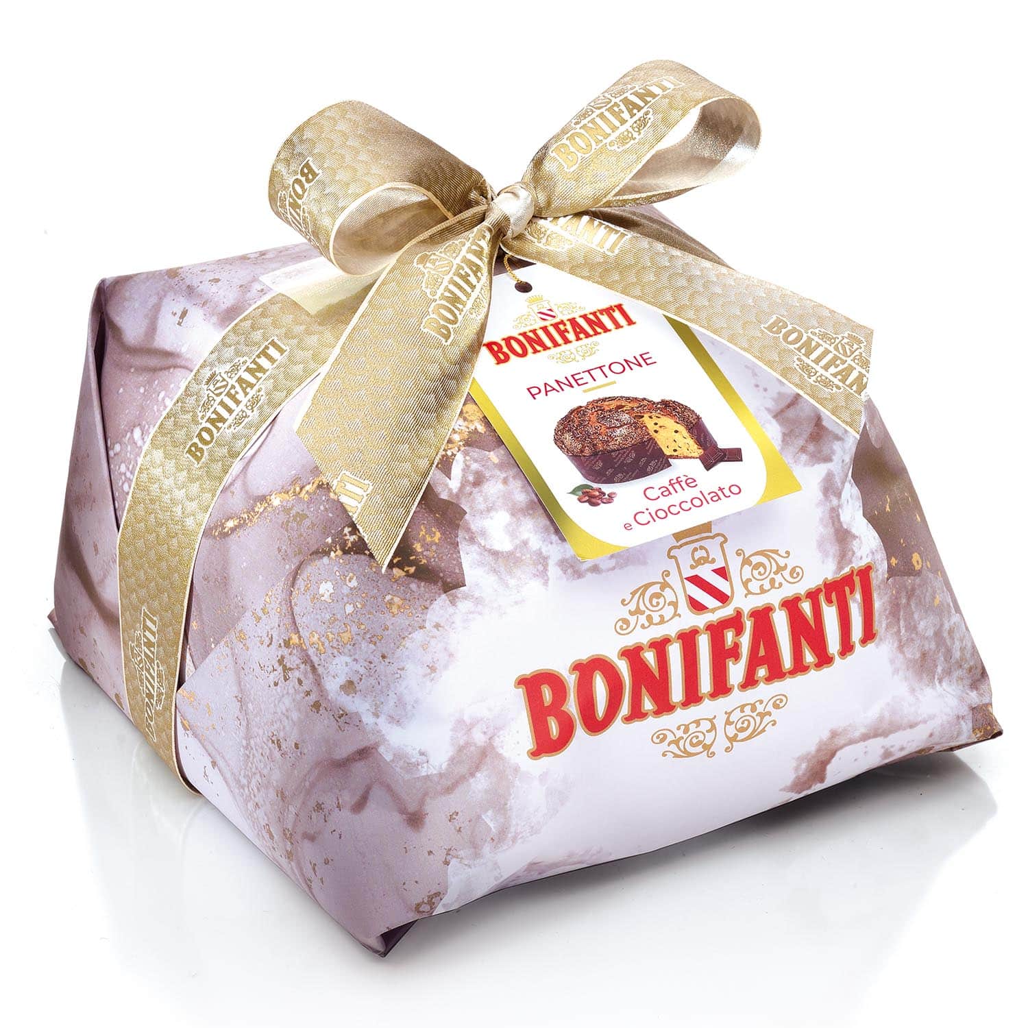 PANETTONE GLASSATO CAFFE' E CIOCCOLATO bonifanti 1 Kg