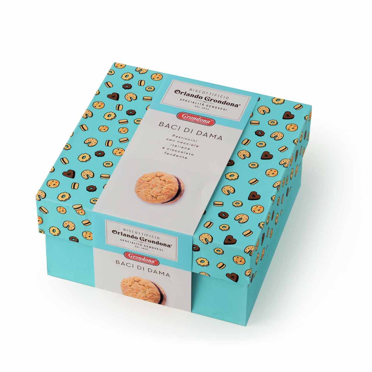 scatola baci di dama grondona 360g