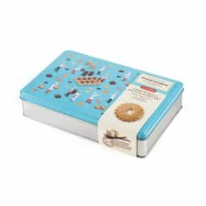 Scatola di latta Grondona con canestrelli